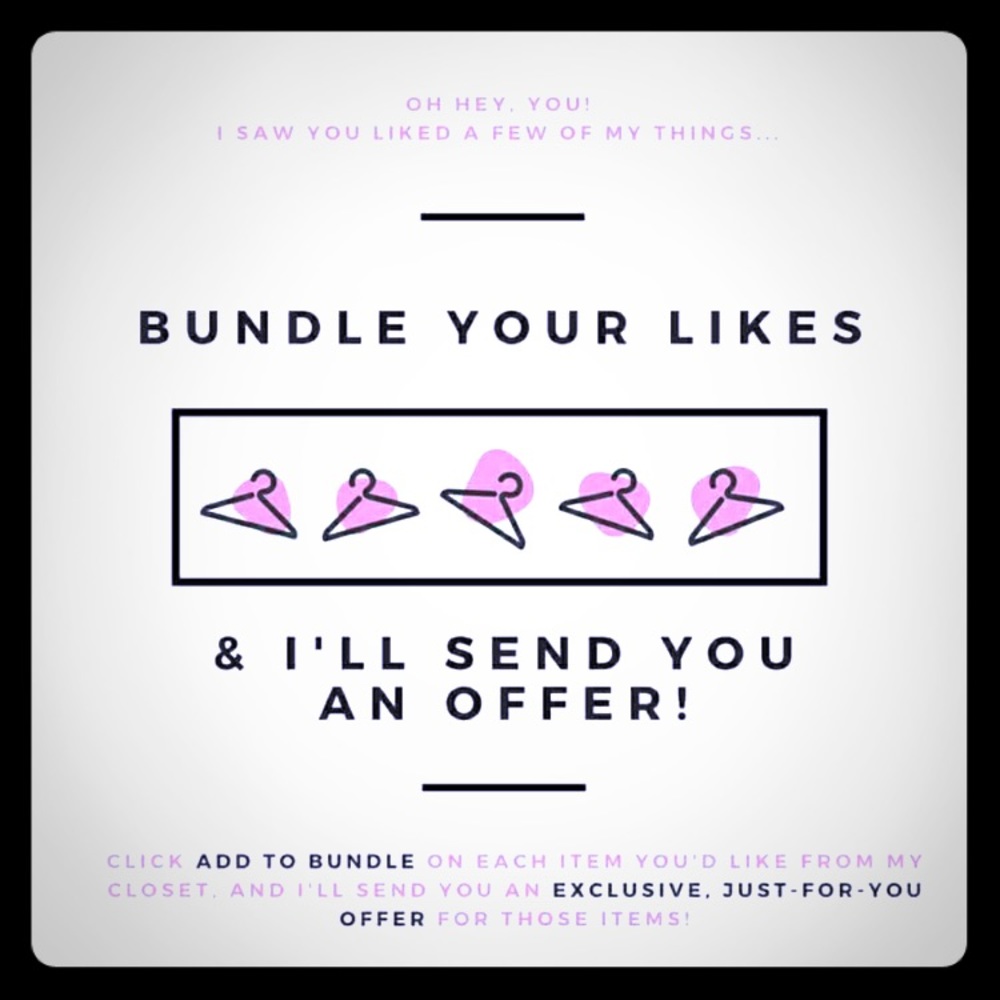 I’ll bundle for you!